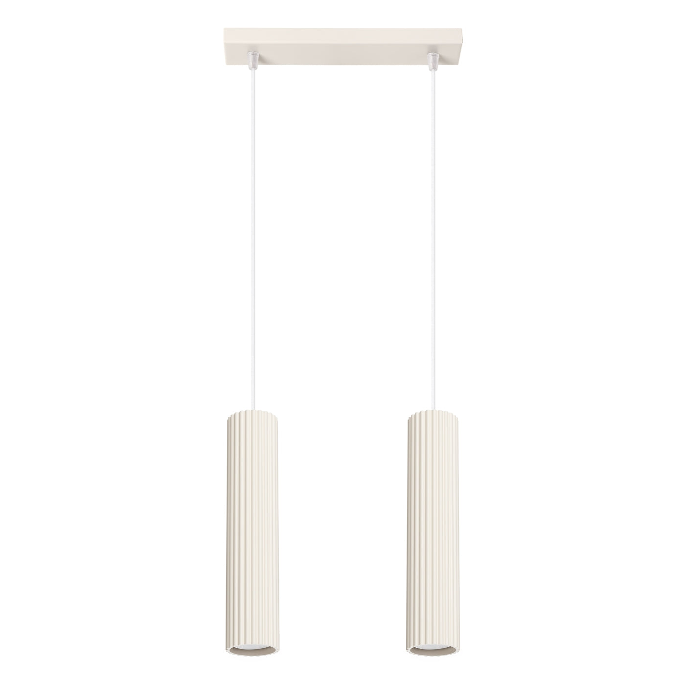 Pendelleuchte KARBON 2 beige Sollux Lighting