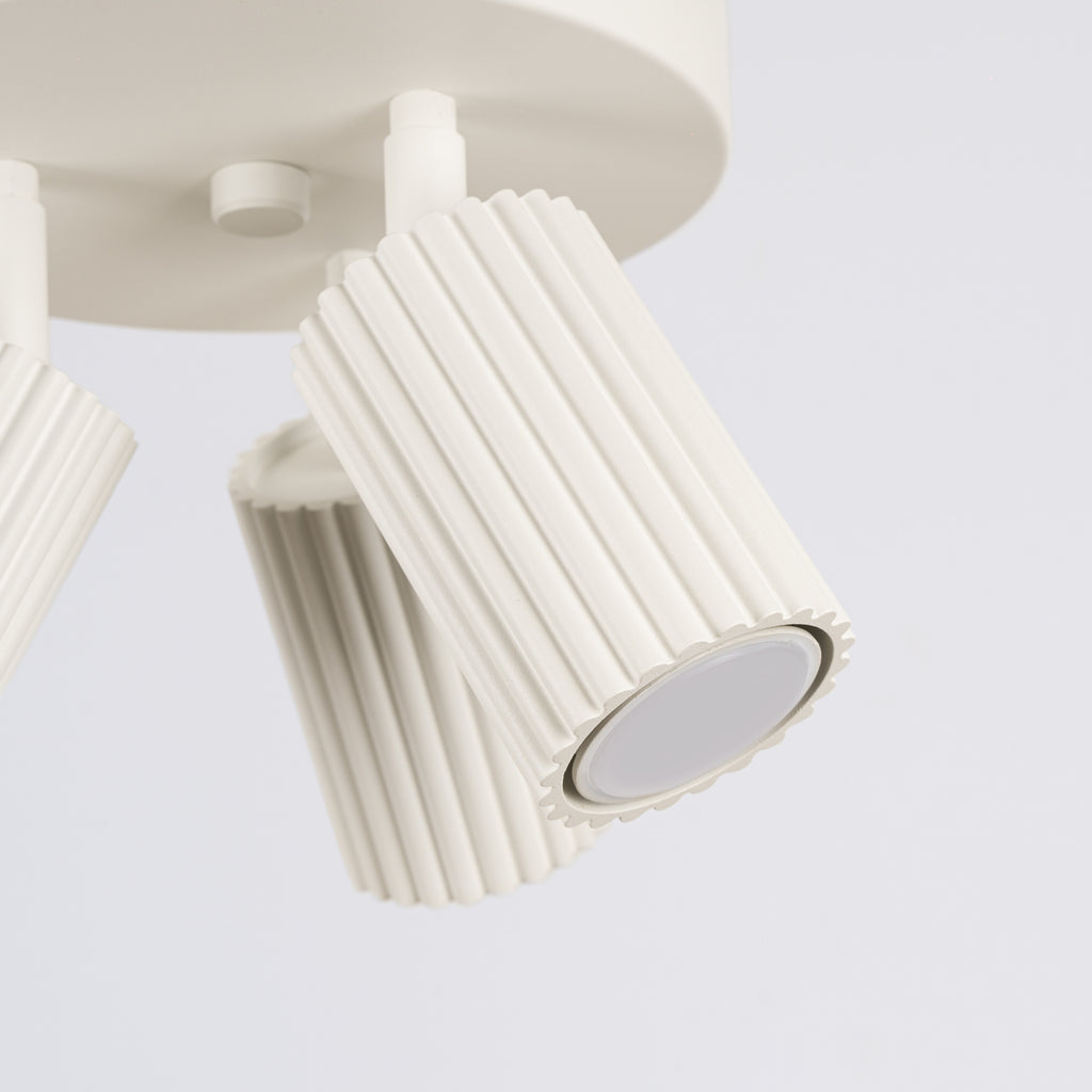 Deckenleuchte - Spot - Strahler KARBON 3P beige Sollux Lighting
