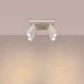 Deckenleuchte - Spot - Strahler KARBON 4 beige Sollux Lighting