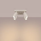Deckenleuchte - Spot - Strahler KARBON 4 beige Sollux Lighting