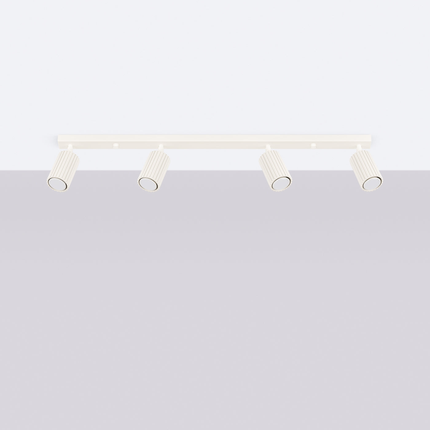 Deckenleuchte - Spot - Strahler KARBON 4L beige Sollux Lighting