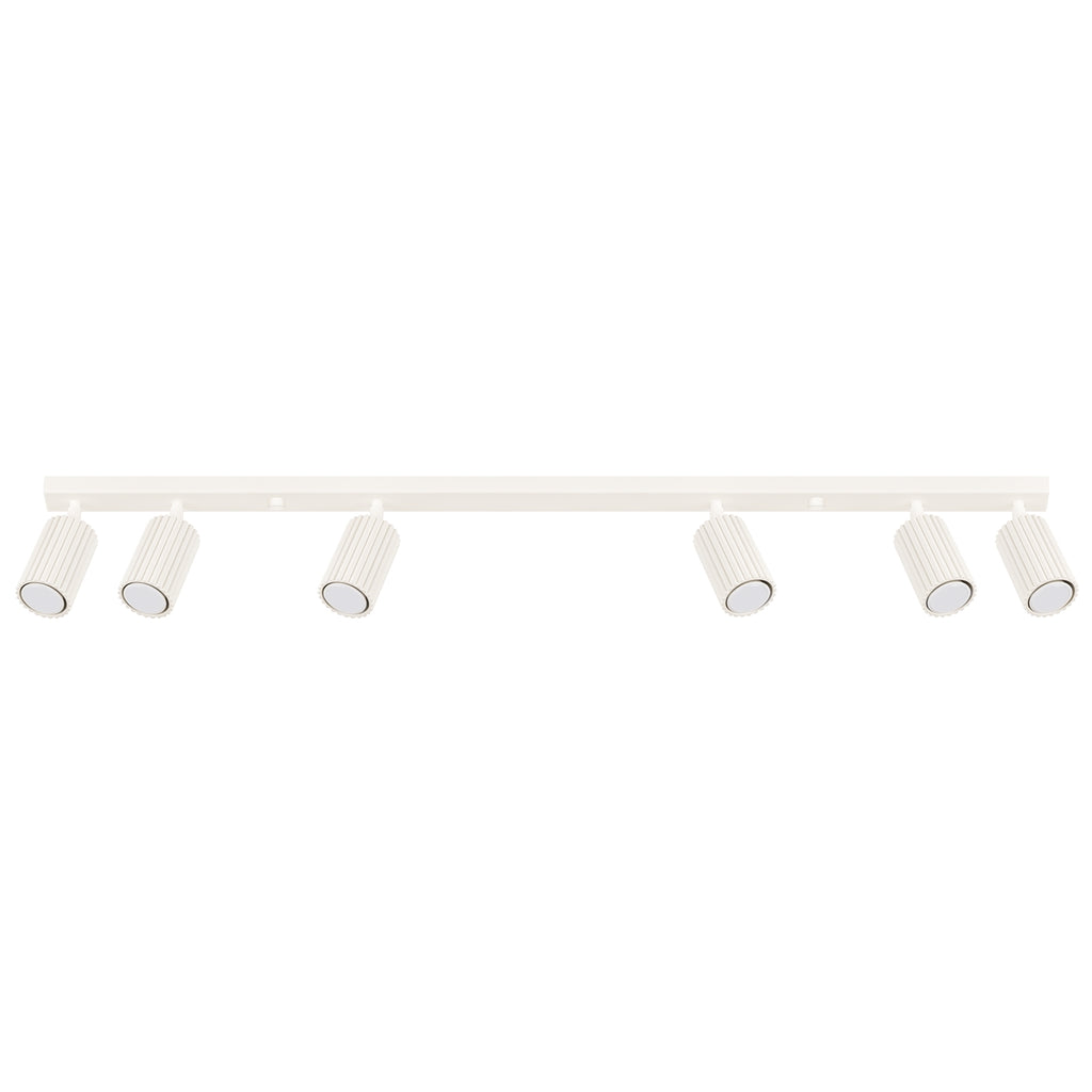 Deckenleuchte - Spot - Strahler KARBON 6L beige Sollux Lighting
