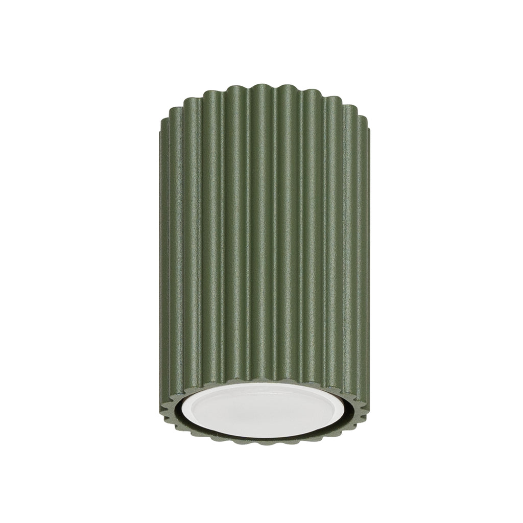 Deckenleuchte - Spot - Strahler KARBON 10 olivgrün Sollux Lighting