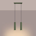 Pendelleuchte KARBON 2 olivgrün Sollux Lighting