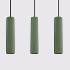 Pendelleuchte KARBON 3L olivgrün Sollux Lighting