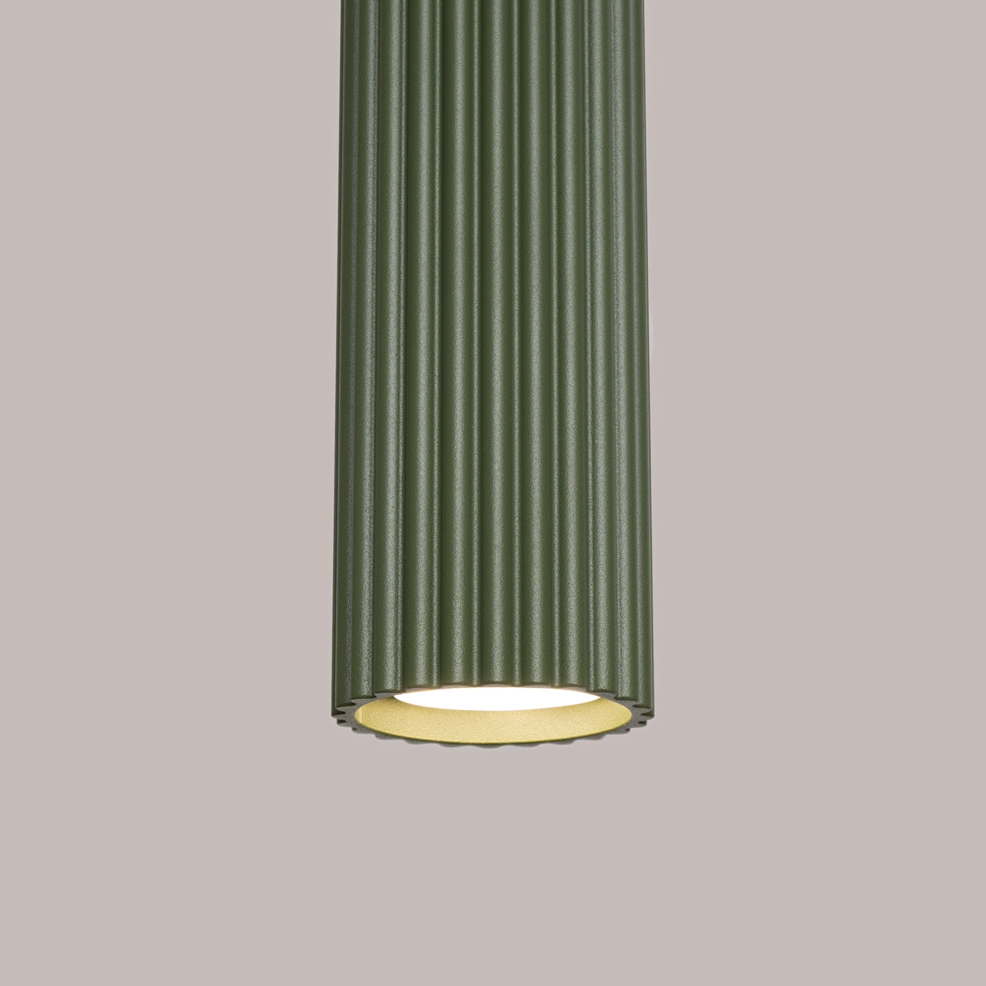 Pendelleuchte KARBON 3L olivgrün Sollux Lighting