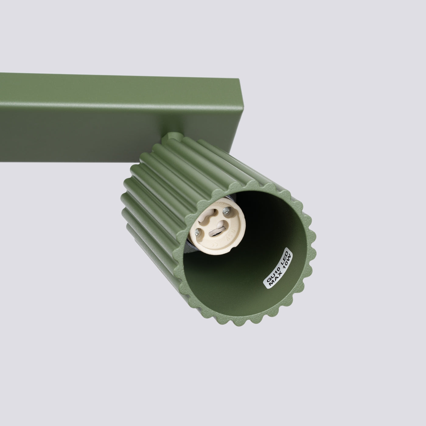 Deckenleuchte - Spot - Strahler KARBON 2 olivgrün Sollux Lighting
