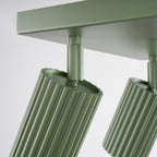 Deckenleuchte - Spot - Strahler KARBON 4 olivgrün Sollux Lighting