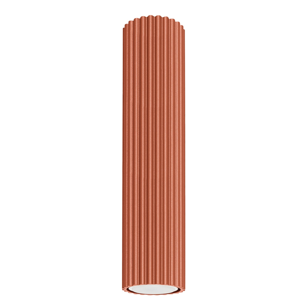 Deckenleuchte - Spot - Strahler KARBON 30 roter Ocker Sollux Lighting