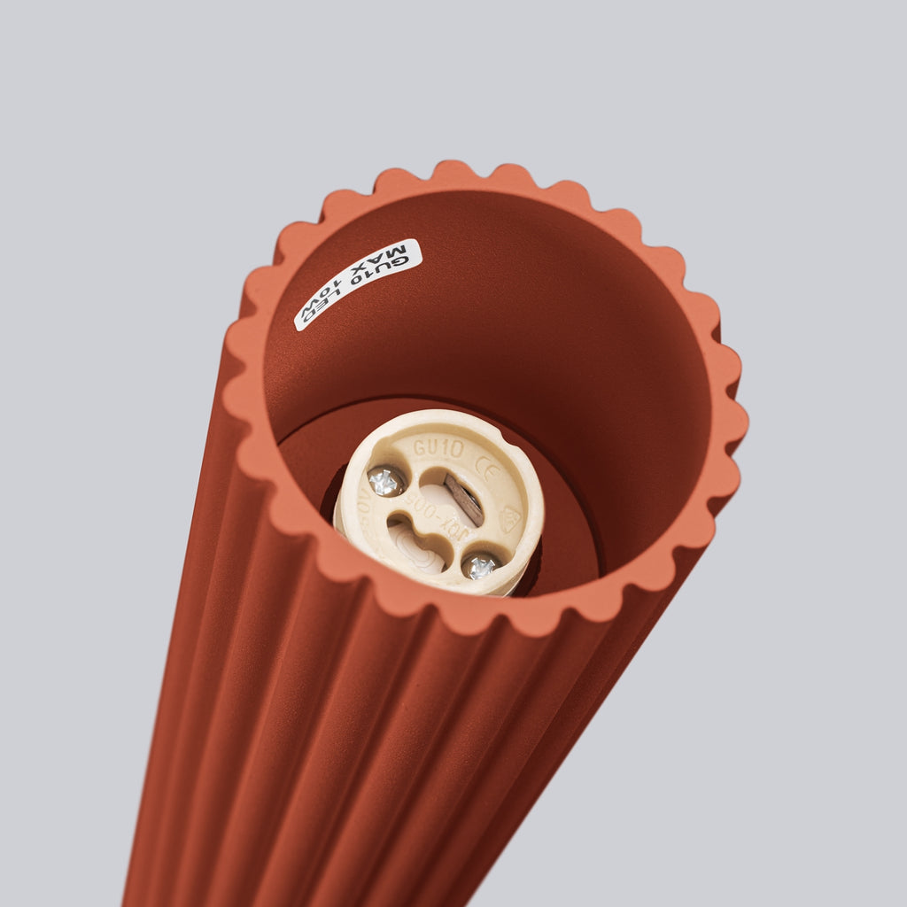 Deckenleuchte - Spot - Strahler KARBON 30 roter Ocker Sollux Lighting