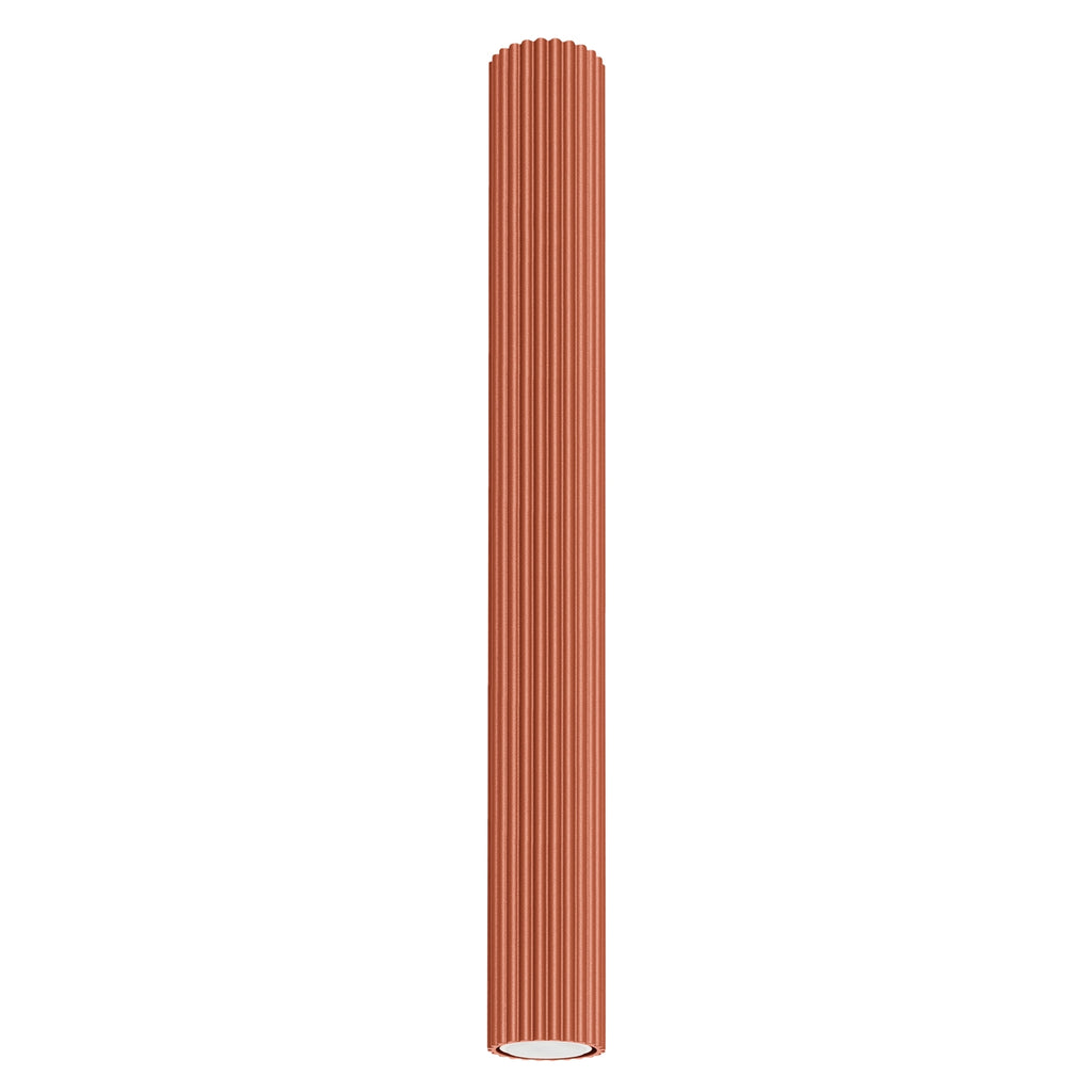 Deckenleuchte - Spot - Strahler KARBON 60 roter Ocker Sollux Lighting