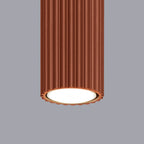 Deckenleuchte - Spot - Strahler KARBON 60 roter Ocker Sollux Lighting