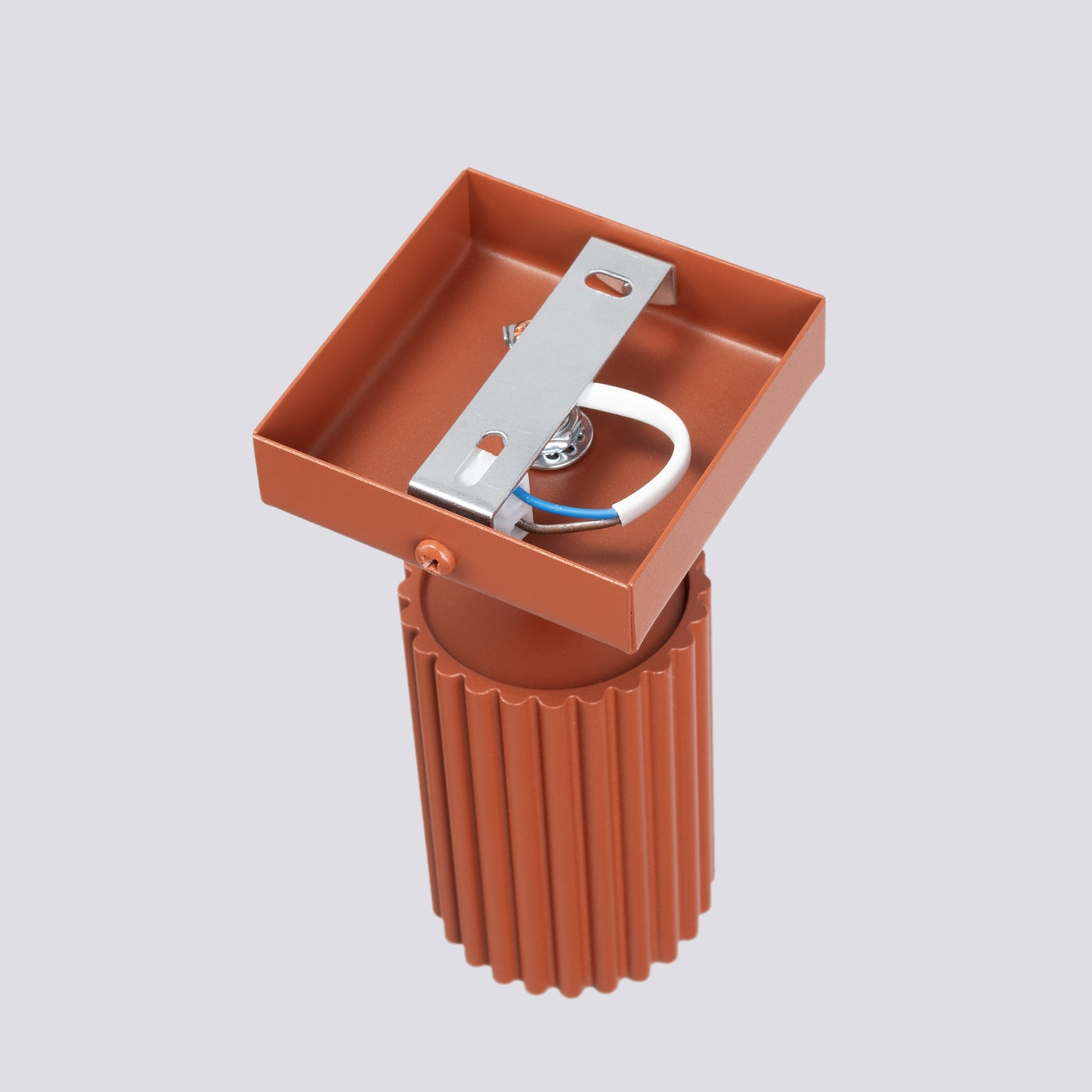 Wandleuchte KARBON roter Ocker Sollux Lighting