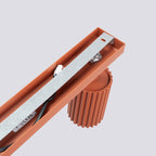 Deckenleuchte - Spot - Strahler KARBON 6L roter Ocker Sollux Lighting