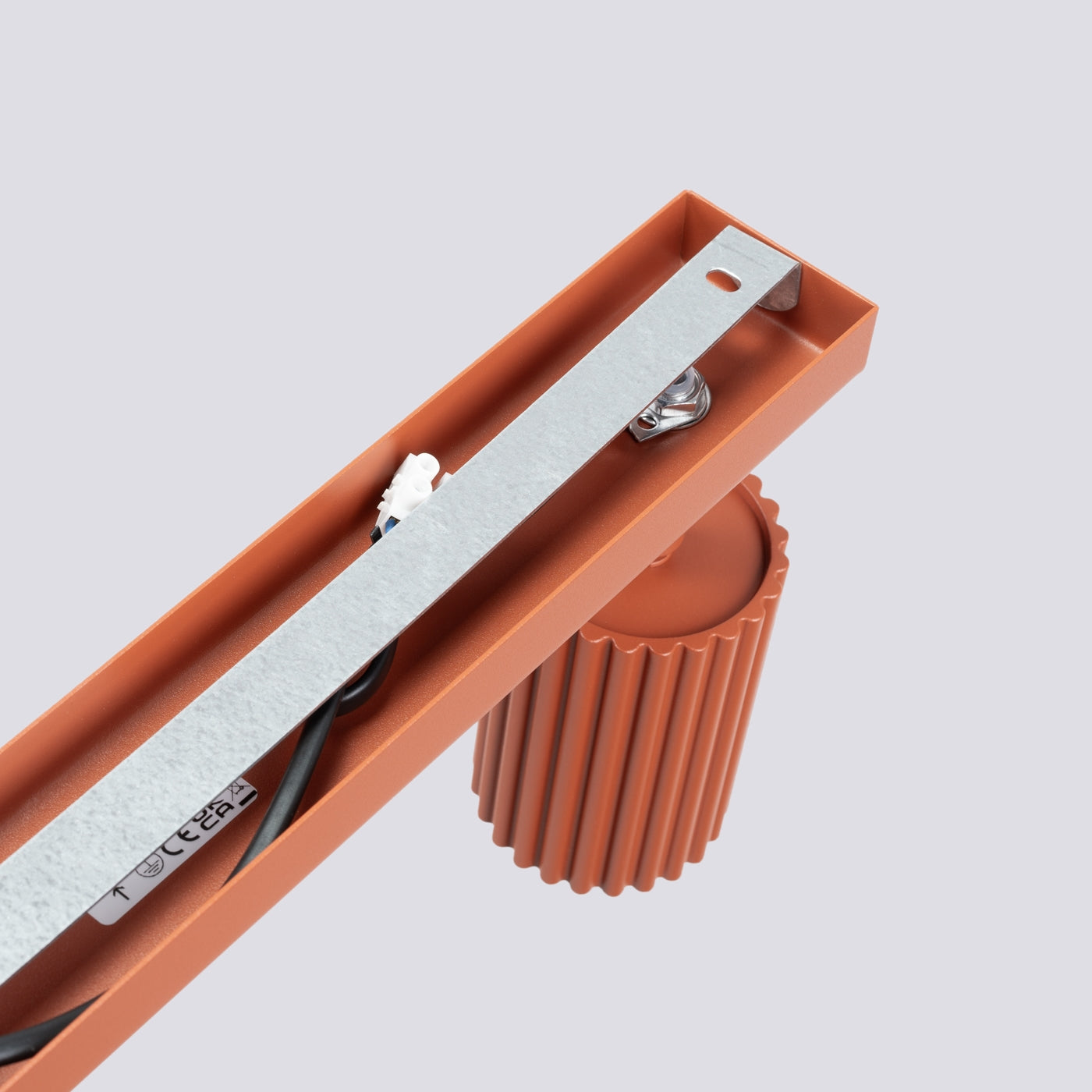 Deckenleuchte - Spot - Strahler KARBON 6L roter Ocker Sollux Lighting