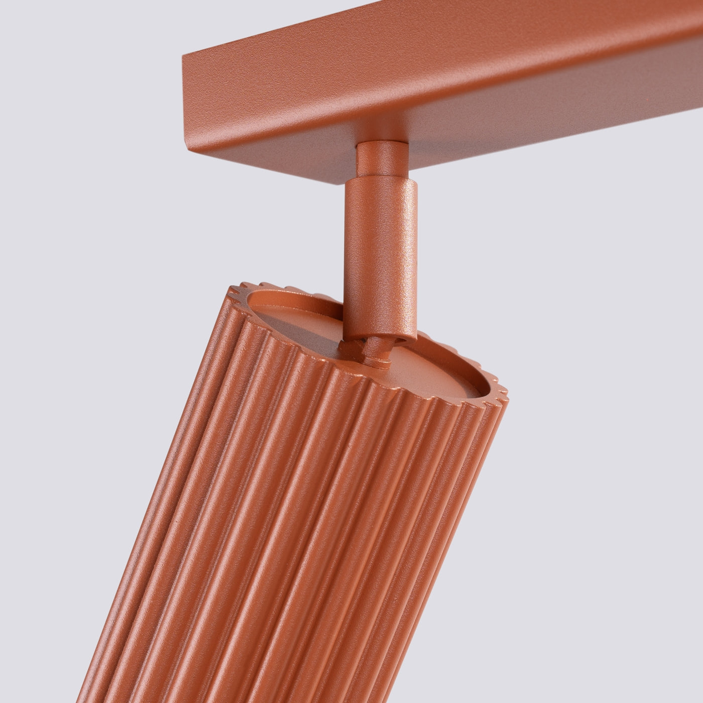 Deckenleuchte - Spot - Strahler KARBON 6L roter Ocker Sollux Lighting