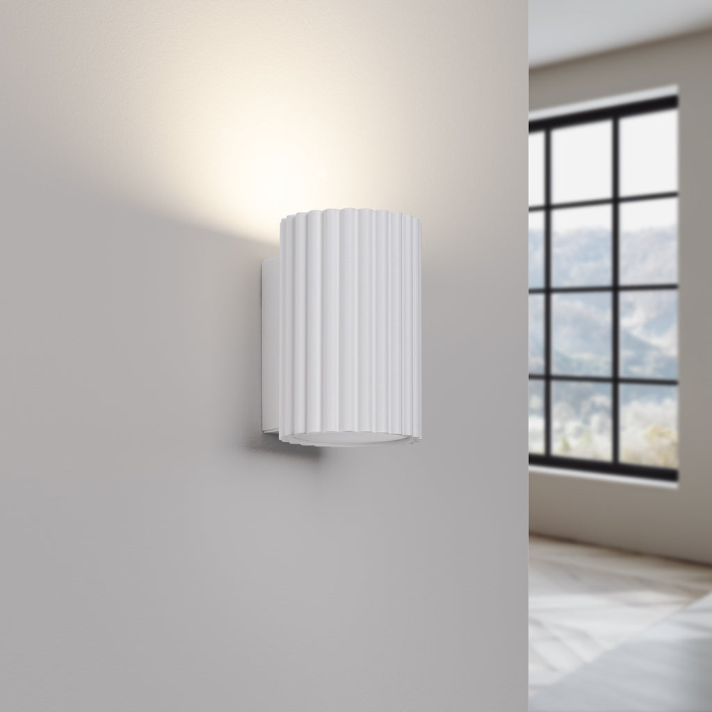 Wandleuchte KARBON 10 weiß Sollux Lighting