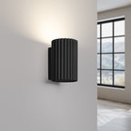 Wandleuchte KARBON 10 schwarz Sollux Lighting