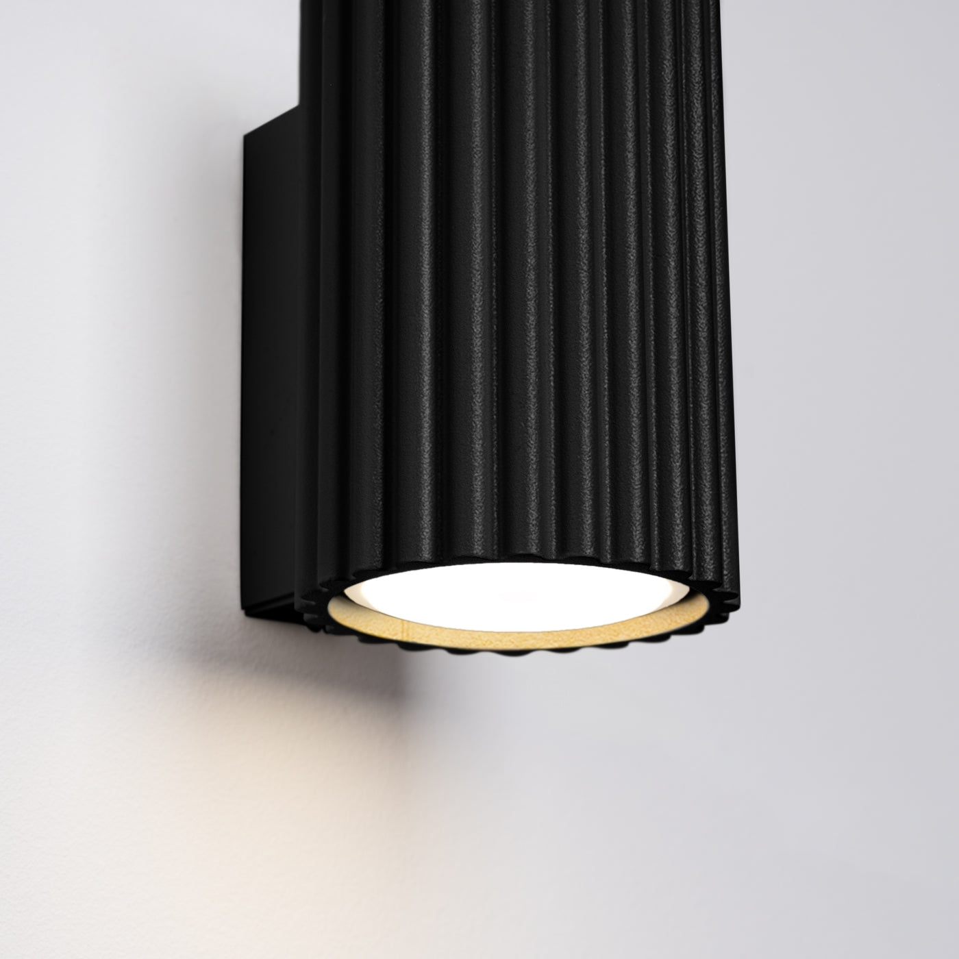 Wandleuchte KARBON 10 schwarz Sollux Lighting