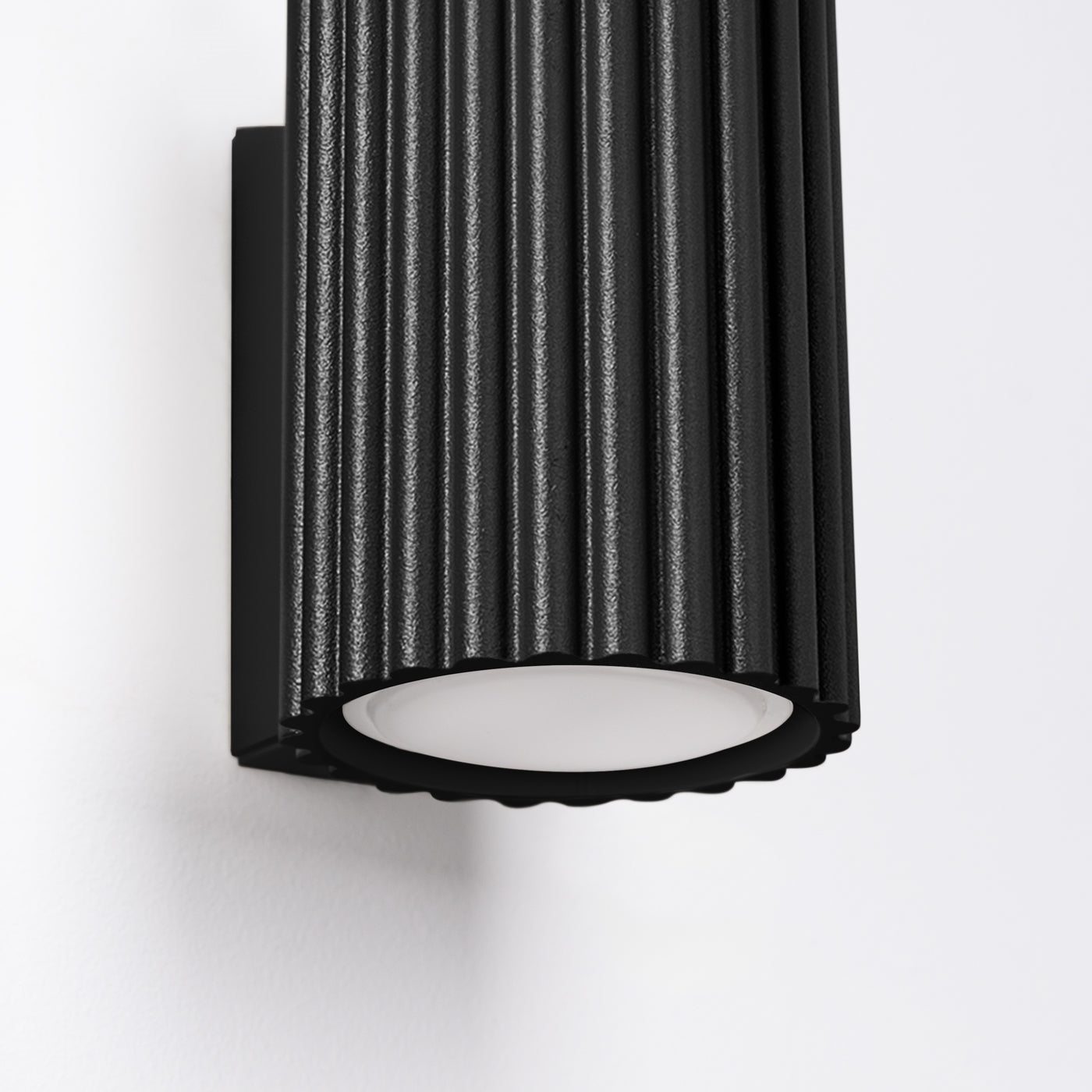 Wandleuchte KARBON 10 schwarz Sollux Lighting