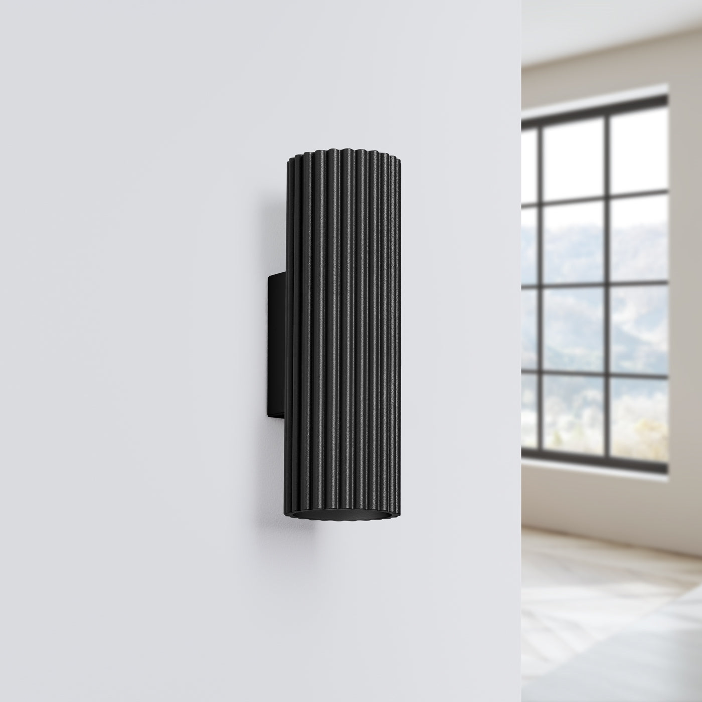 Wandleuchte KARBON 20 schwarz Sollux Lighting