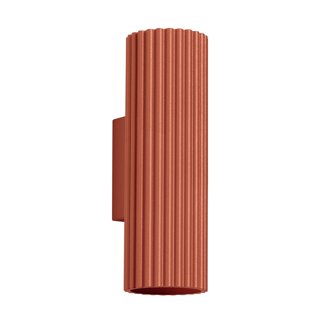 Wandleuchte KARBON 20 roter Ocker Sollux Lighting