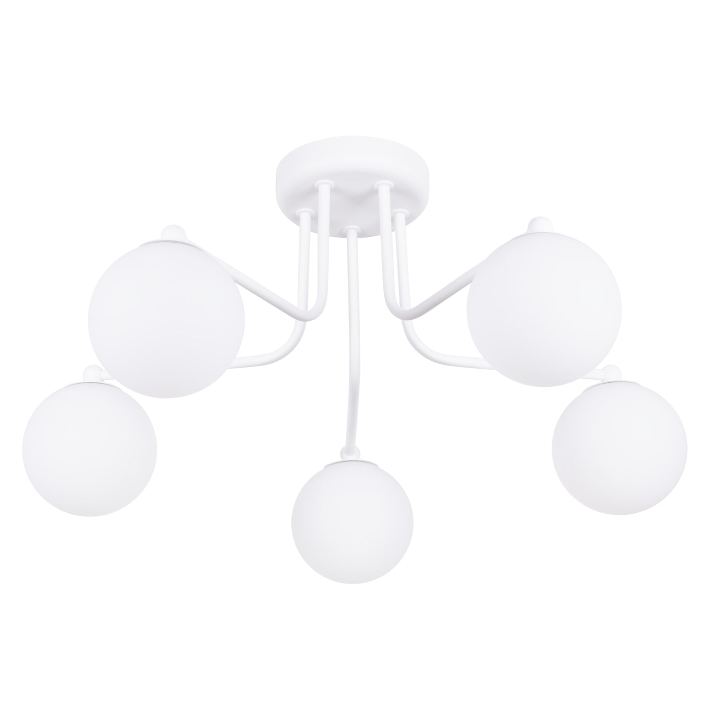 Pendelleuchte ASTRAL 5 weiß Sollux Lighting