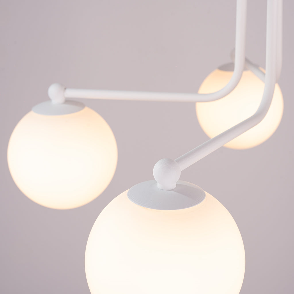 Pendelleuchte ASTRAL 5 weiß Sollux Lighting