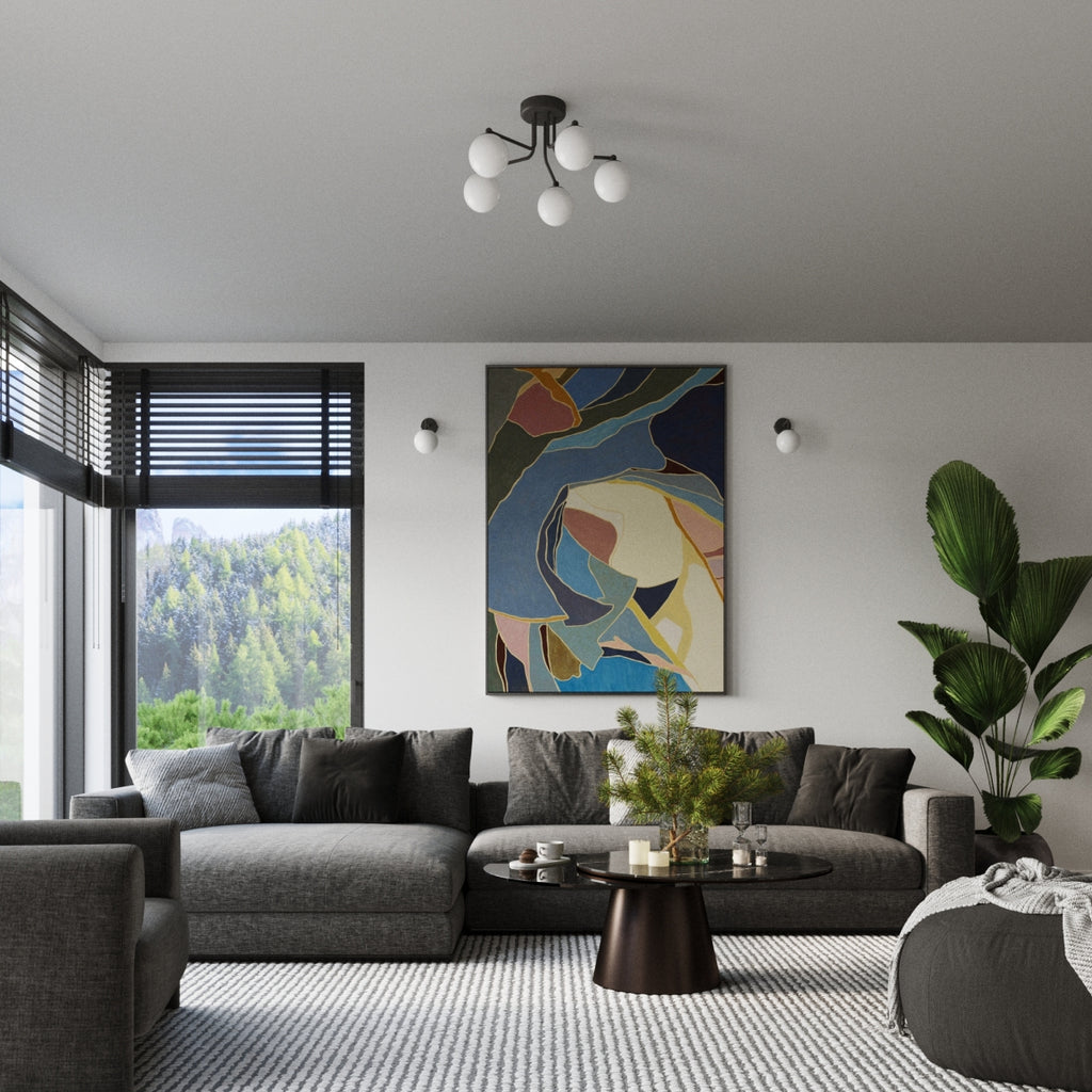 Wandleuchte ASTRAL 1 schwarz Sollux Lighting