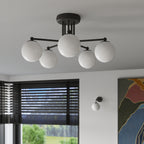 Wandleuchte ASTRAL 1 schwarz Sollux Lighting