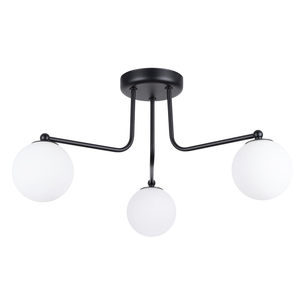 Pendelleuchte ASTRAL 3 schwarz Sollux Lighting
