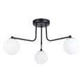 Pendelleuchte ASTRAL 3 schwarz Sollux Lighting