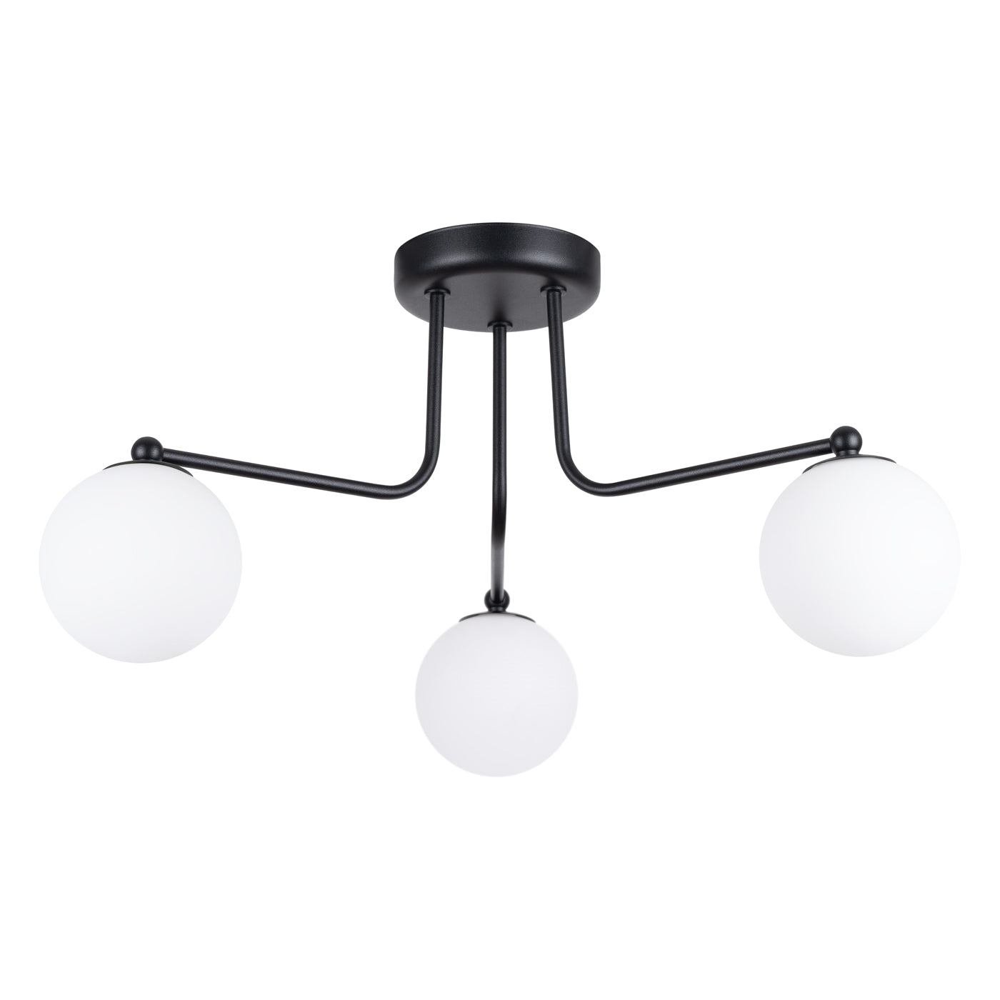 Pendelleuchte ASTRAL 3 schwarz Sollux Lighting