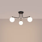 Pendelleuchte ASTRAL 3 schwarz Sollux Lighting