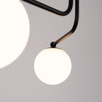 Pendelleuchte ASTRAL 3 schwarz Sollux Lighting