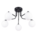 Pendelleuchte ASTRAL 5 schwarz Sollux Lighting