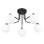 Pendelleuchte ASTRAL 5 schwarz Sollux Lighting