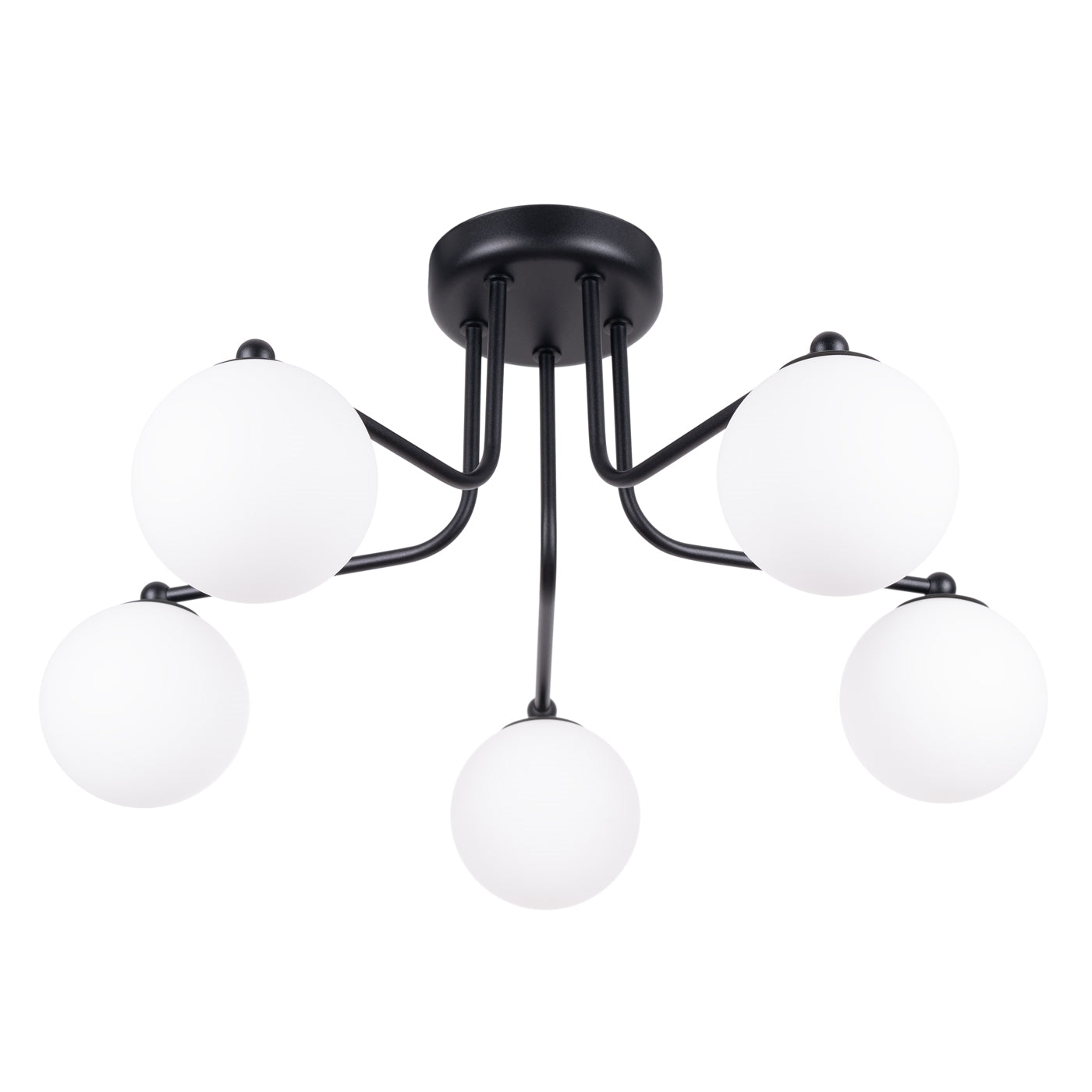 Pendelleuchte ASTRAL 5 schwarz Sollux Lighting