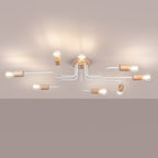 Pendelleuchte TIMBO 8 weiß Sollux Lighting