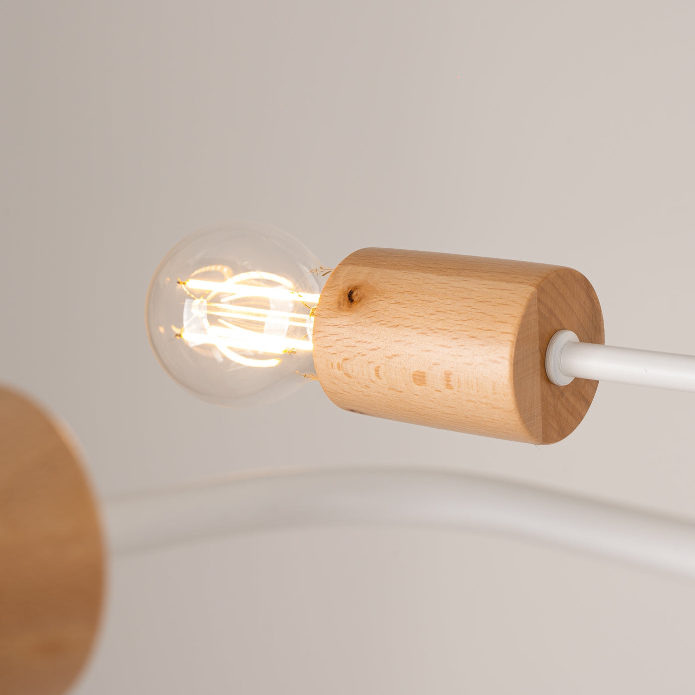 Pendelleuchte TIMBO 8 weiß Sollux Lighting