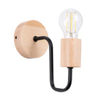 Wandleuchte TIMBO schwarz Sollux Lighting