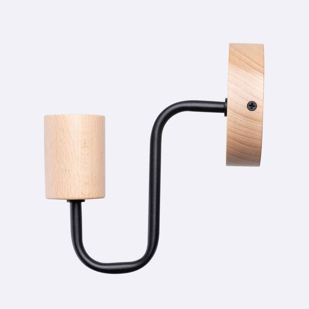 Wandleuchte TIMBO schwarz Sollux Lighting
