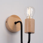 Wandleuchte TIMBO schwarz Sollux Lighting