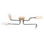 Pendelleuchte TIMBO 4 schwarz Sollux Lighting