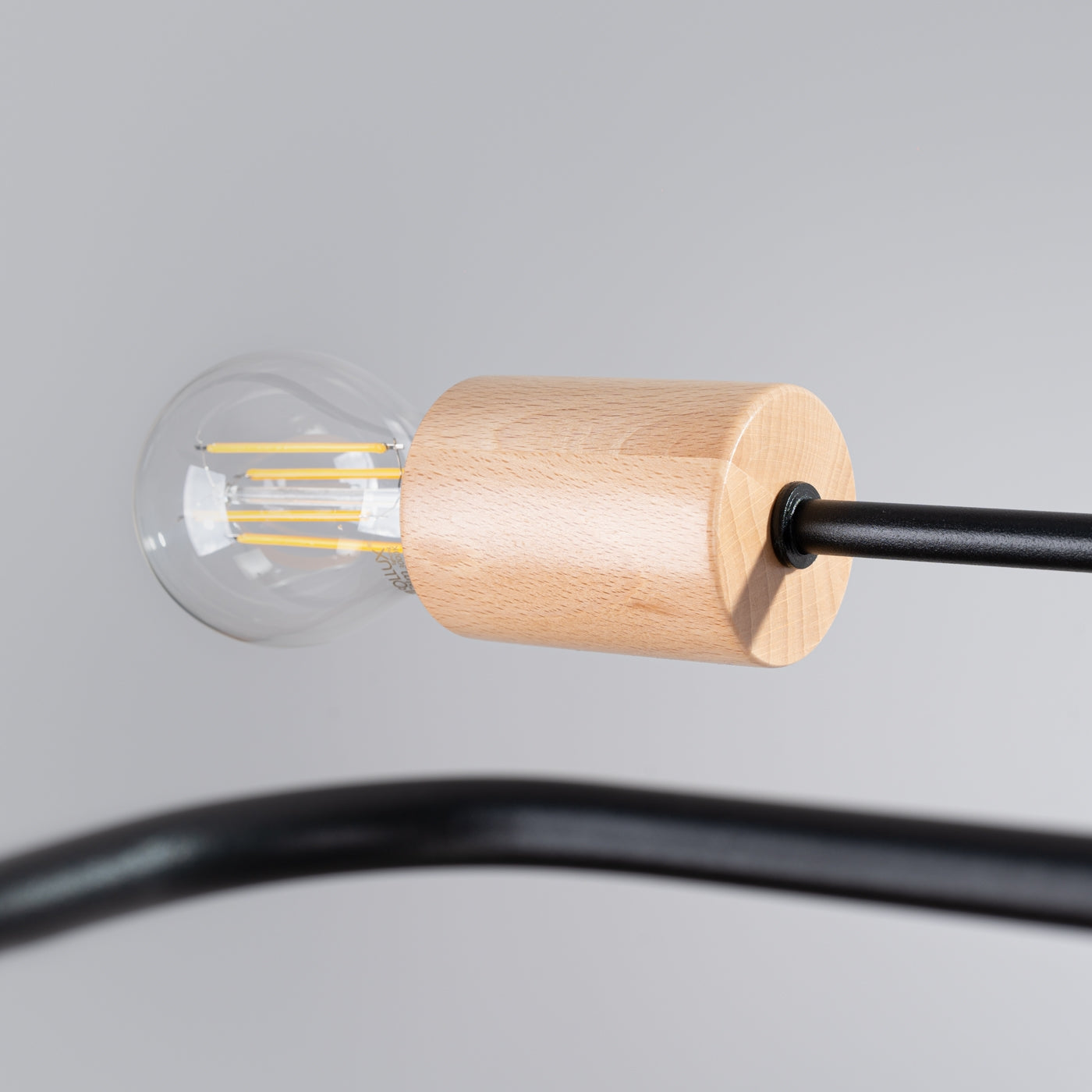 Pendelleuchte TIMBO 6 schwarz Sollux Lighting