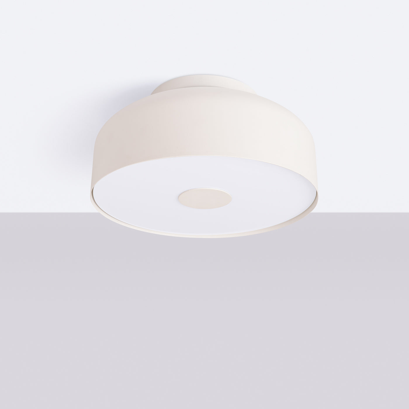 Deckenleuchte OMIQ beige Sollux Lighting