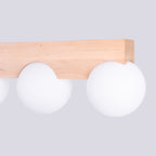 Deckenleuchte BULBO 3 Naturholz Sollux Lighting