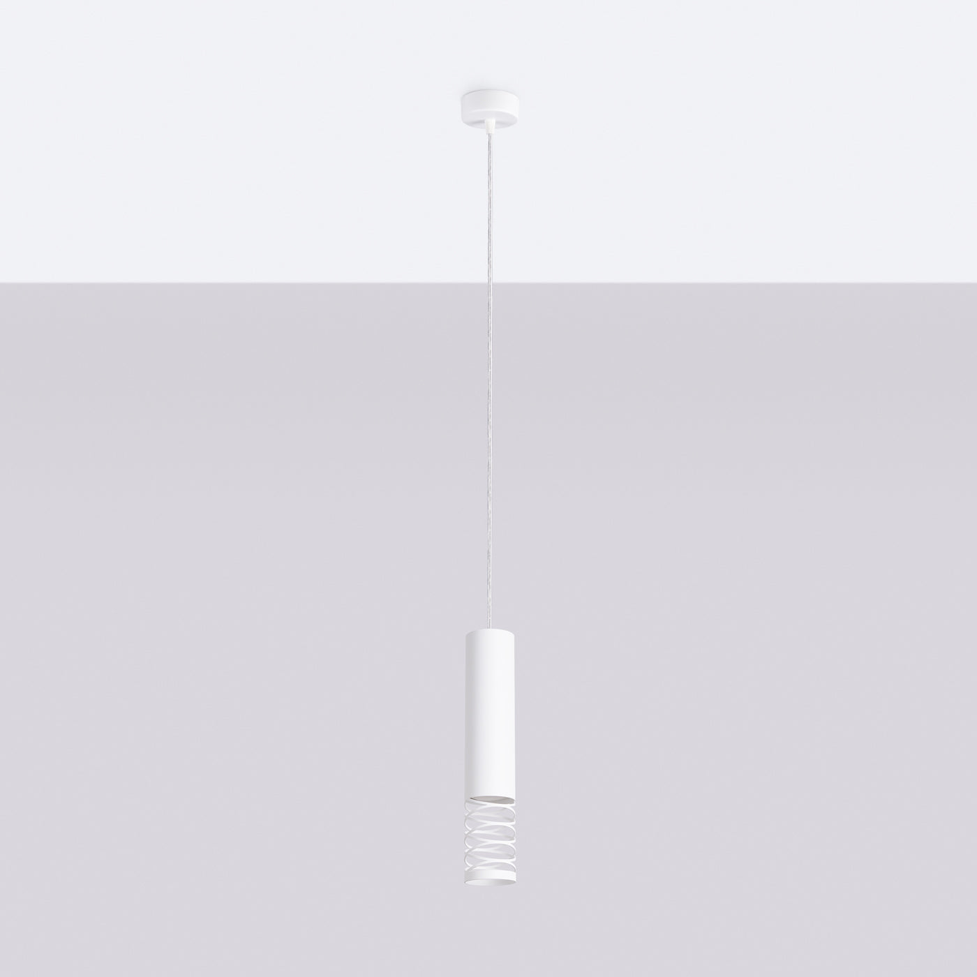 Pendelleuchte LAMI 1 weiß Sollux Lighting