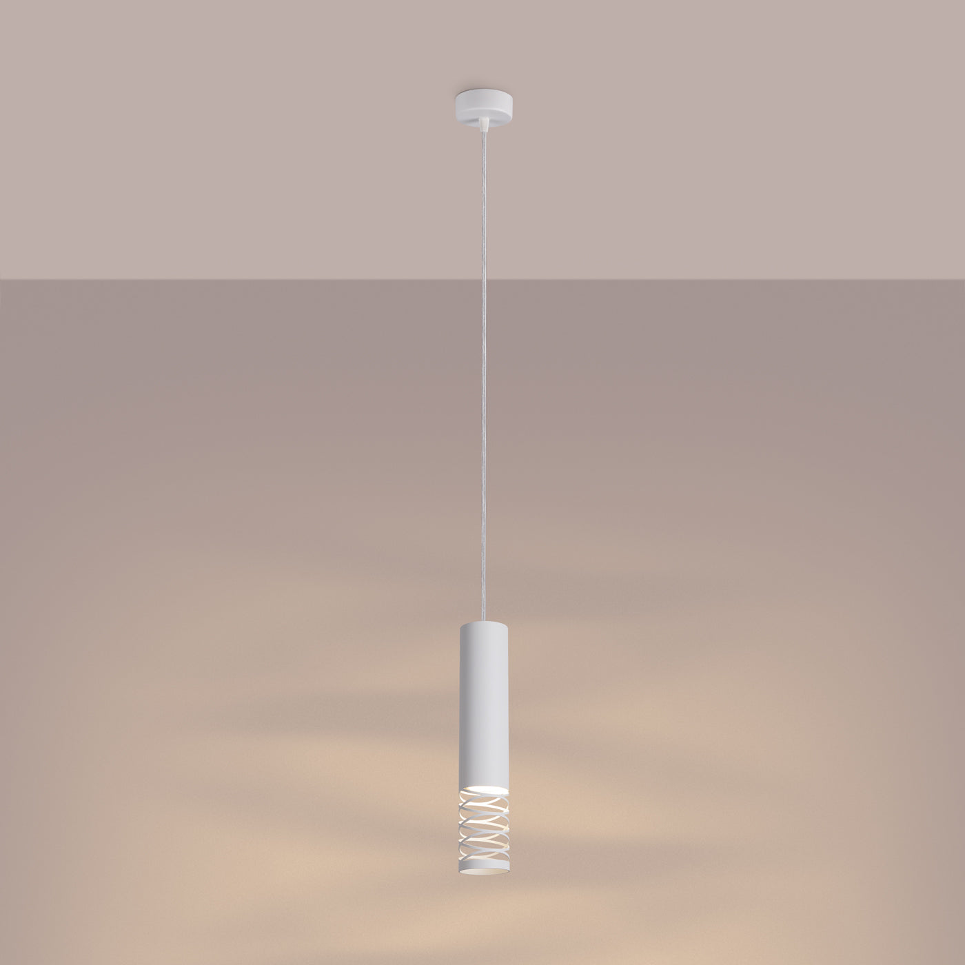 Pendelleuchte LAMI 1 weiß Sollux Lighting