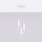 Pendelleuchte LAMI 3P weiß Sollux Lighting